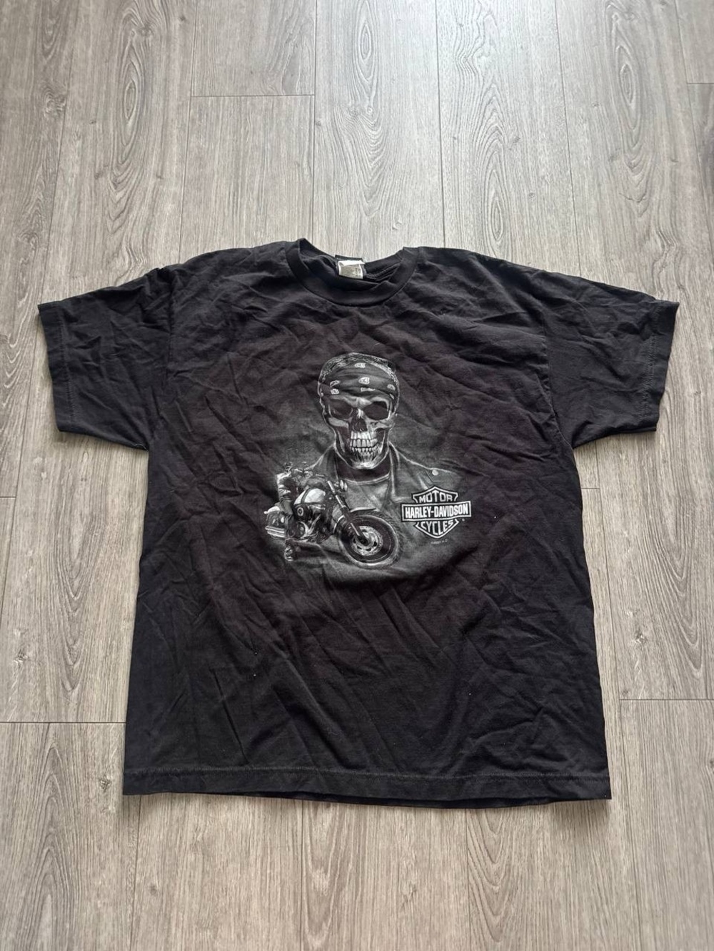 Vintage Harley-Davidson Skull Arizona T-Shirts L Size (85)